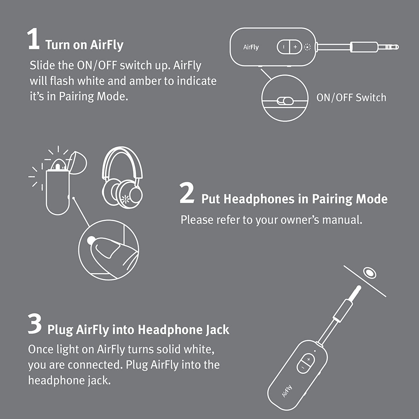 CloudConnect Wireless Airpods/Headphone Adapter