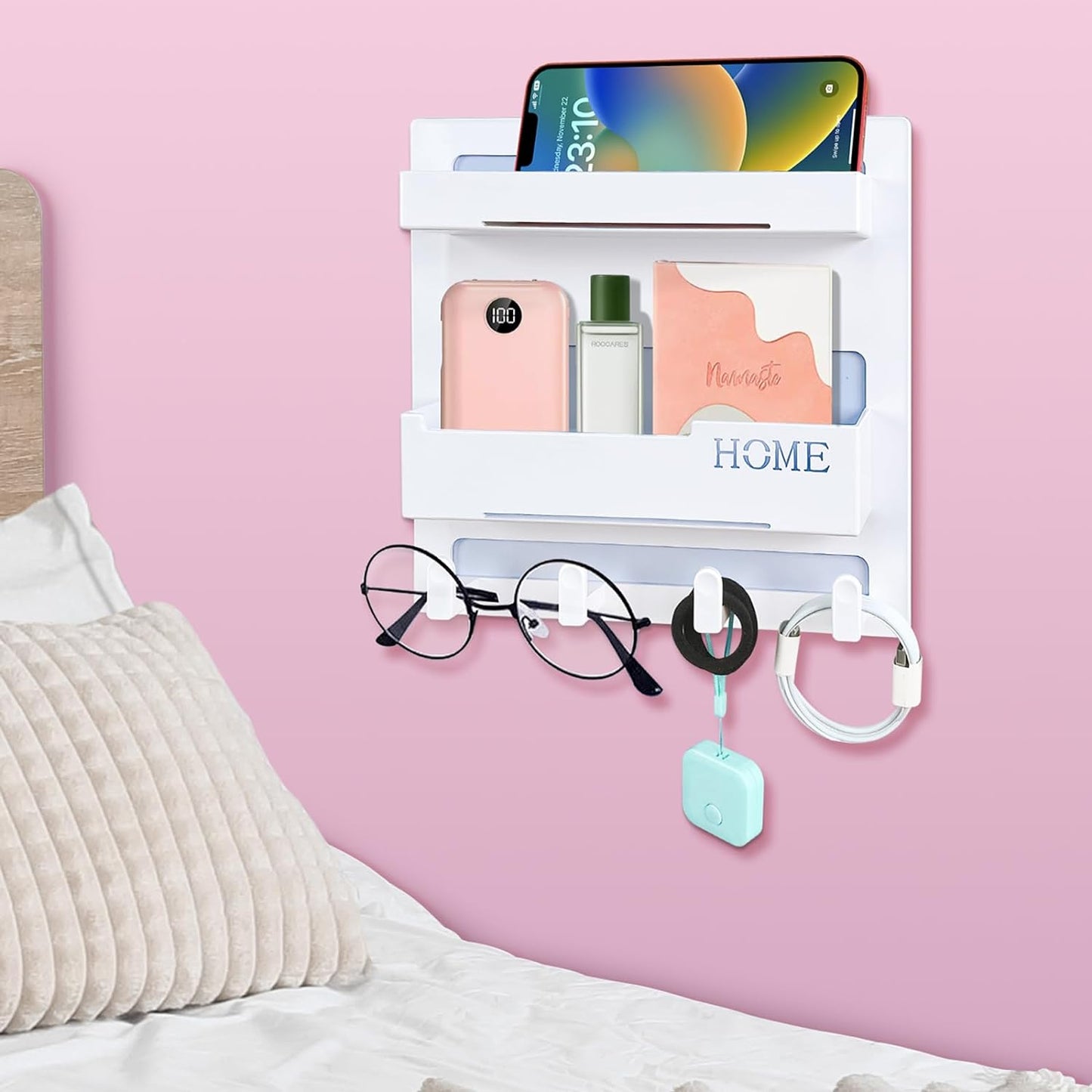 Ethereal Shelves Bedside Organizer & Room Decor