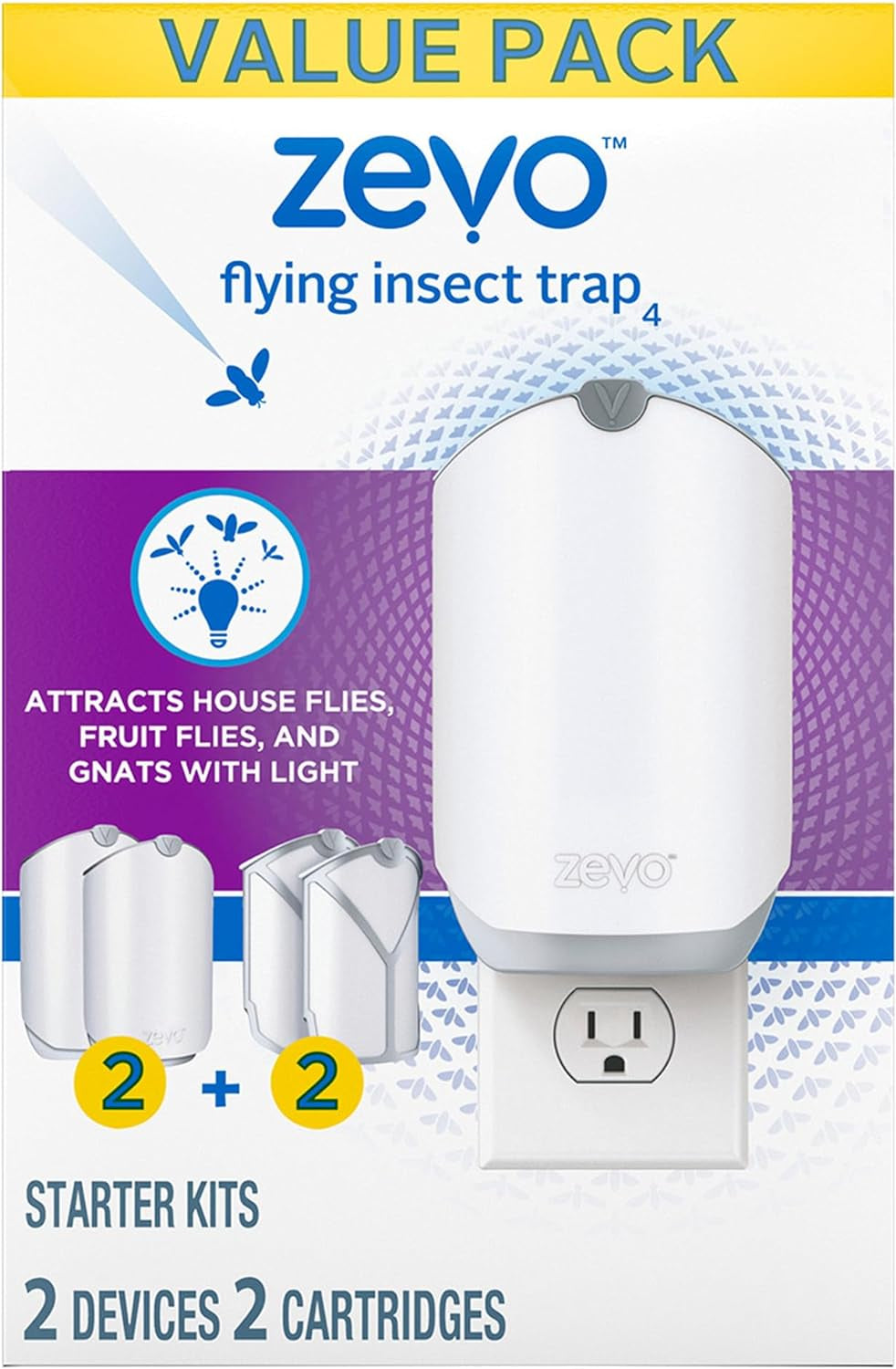 Zevo Safe & Natural Luminescent Fly Trap