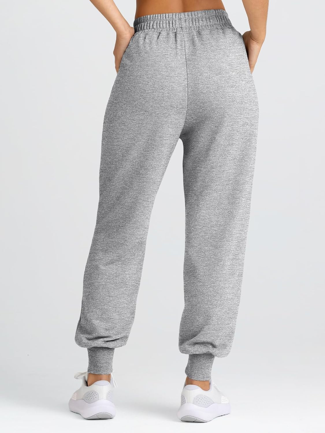 Womens Fall Trendy High Waisted Baggy Sweatpants 