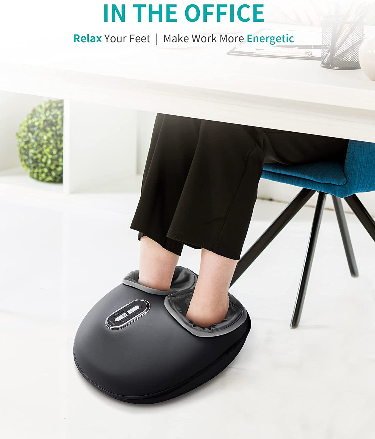 CozyStep Heated Air Compressed Foot Massager 