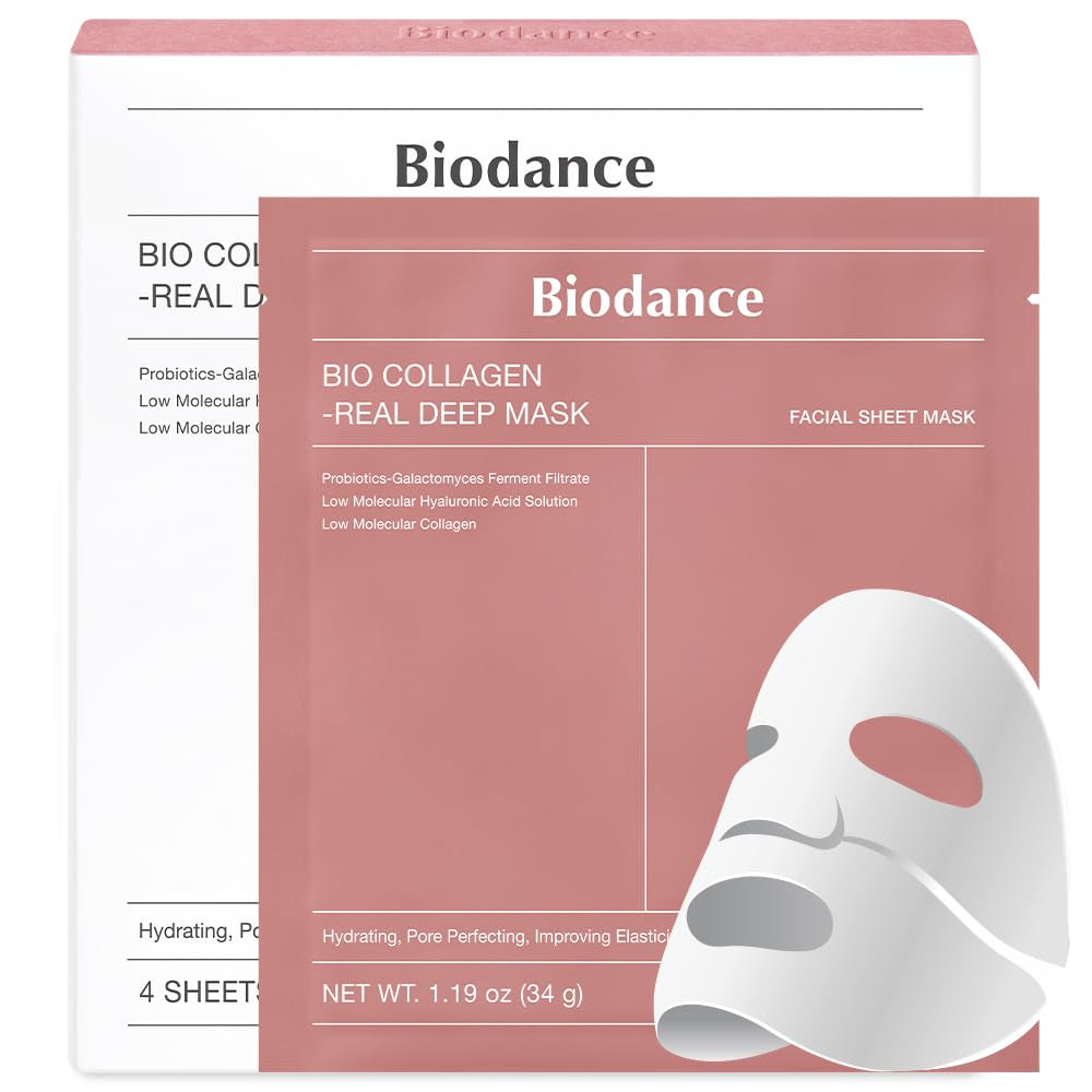 ViraShield Bio-Collagen Hydrogel Face Mask (4 Count)