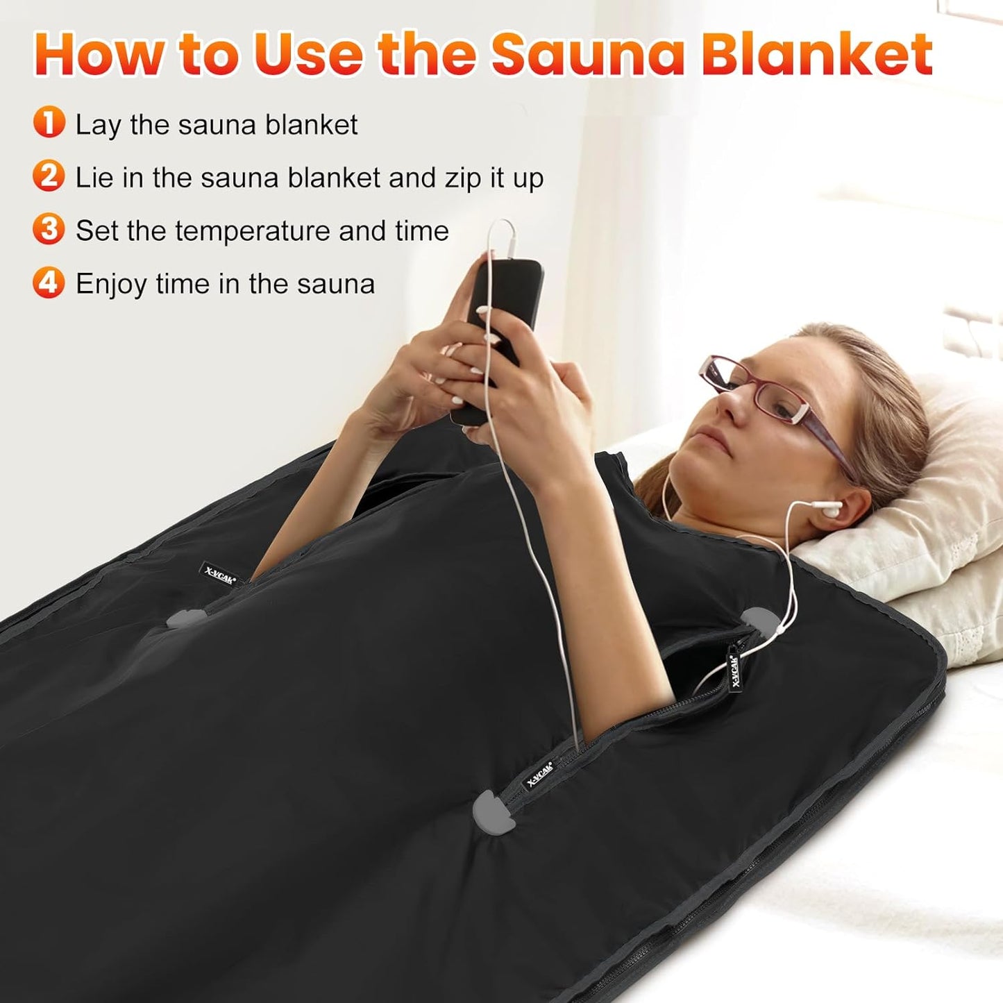 ThermaPulse Portable Sauna Blanket