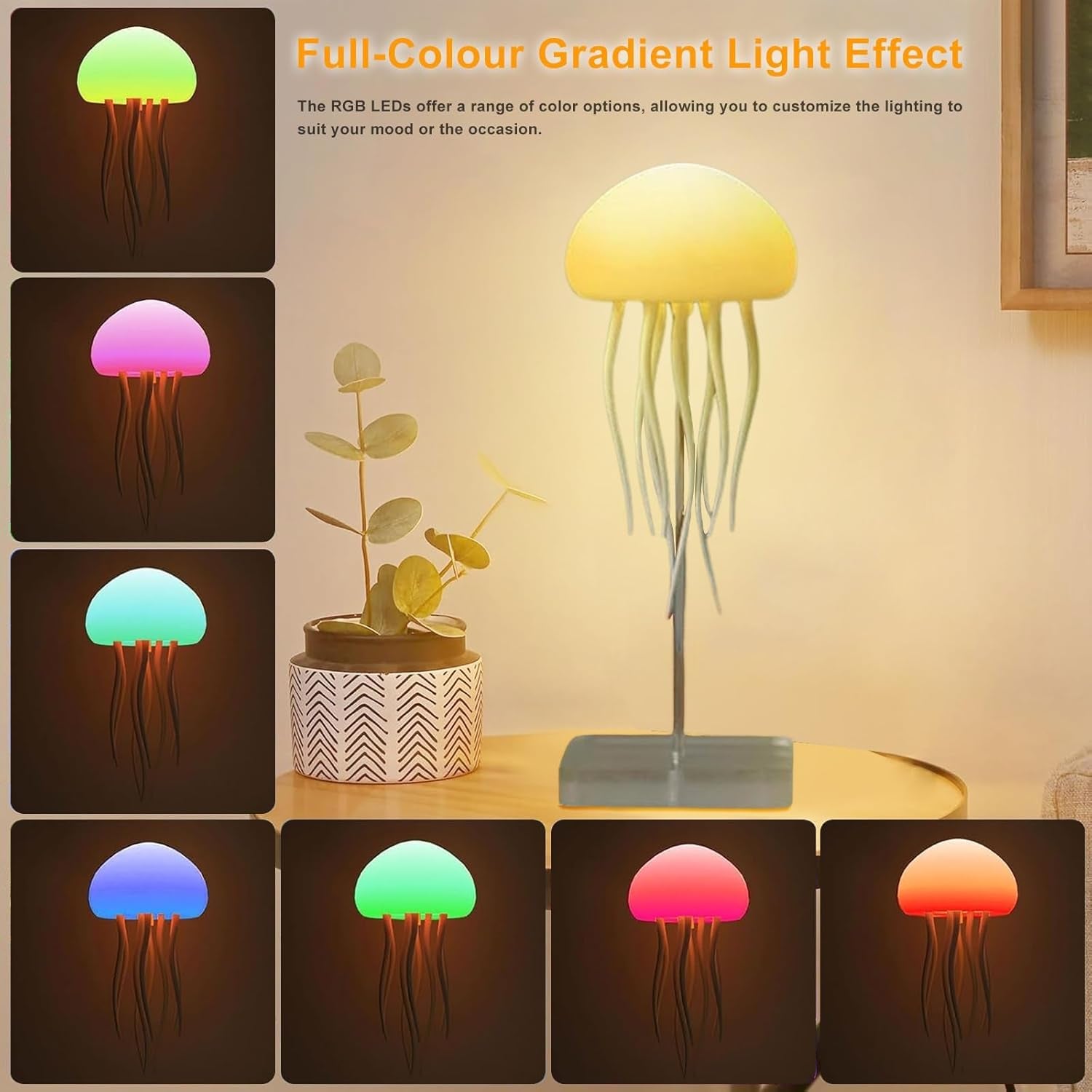 AquaDrift  Dancing Jellyfish Lamp