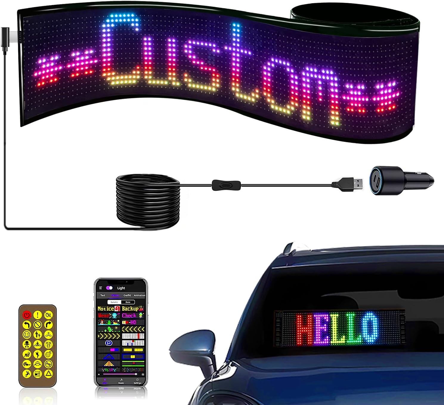 GlowMotion Custom Programmable Led Sign 