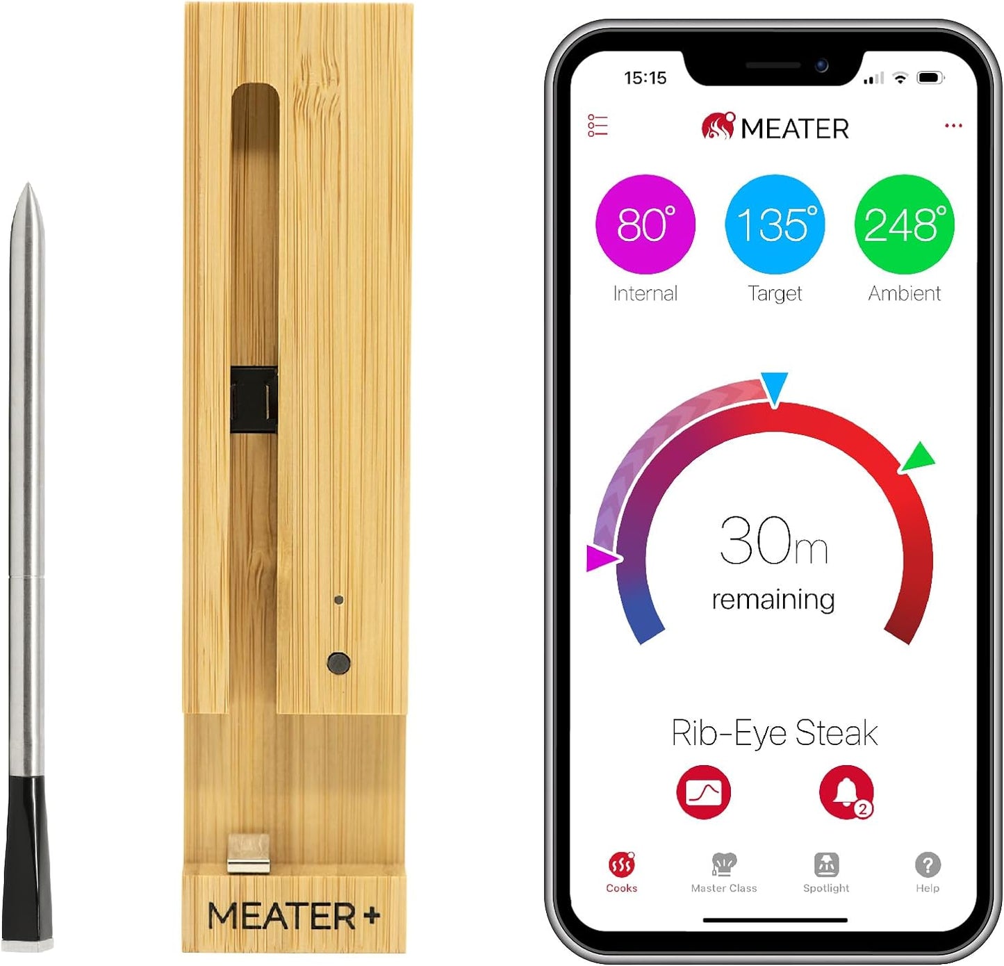 HyperSensing Bluetooth Smart Meat Thermometer 