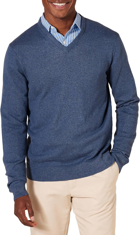 Men's Classic V-Neck Sweater 