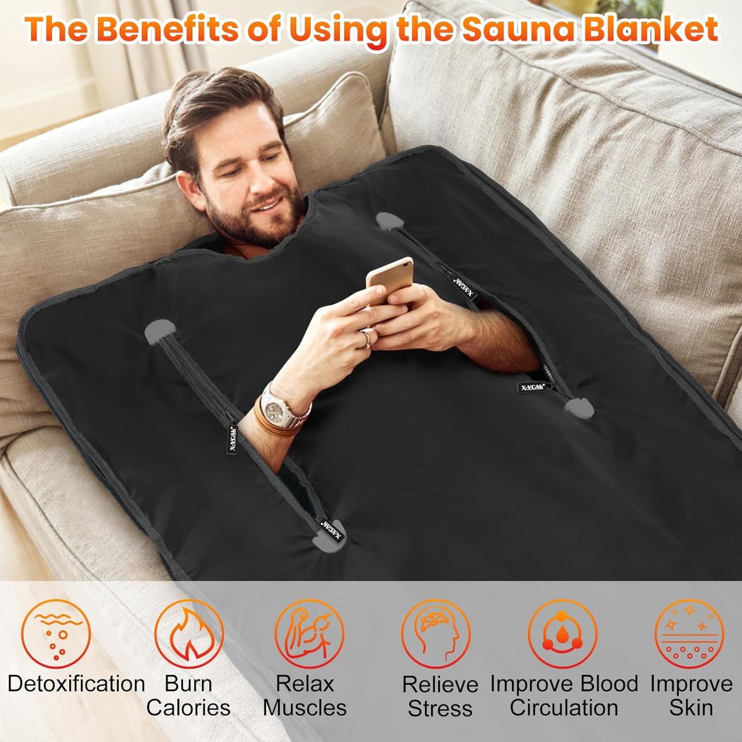 ThermaPulse Portable Sauna Blanket