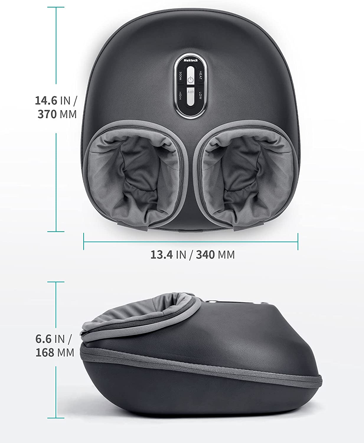 CozyStep Heated Air Compressed Foot Massager 