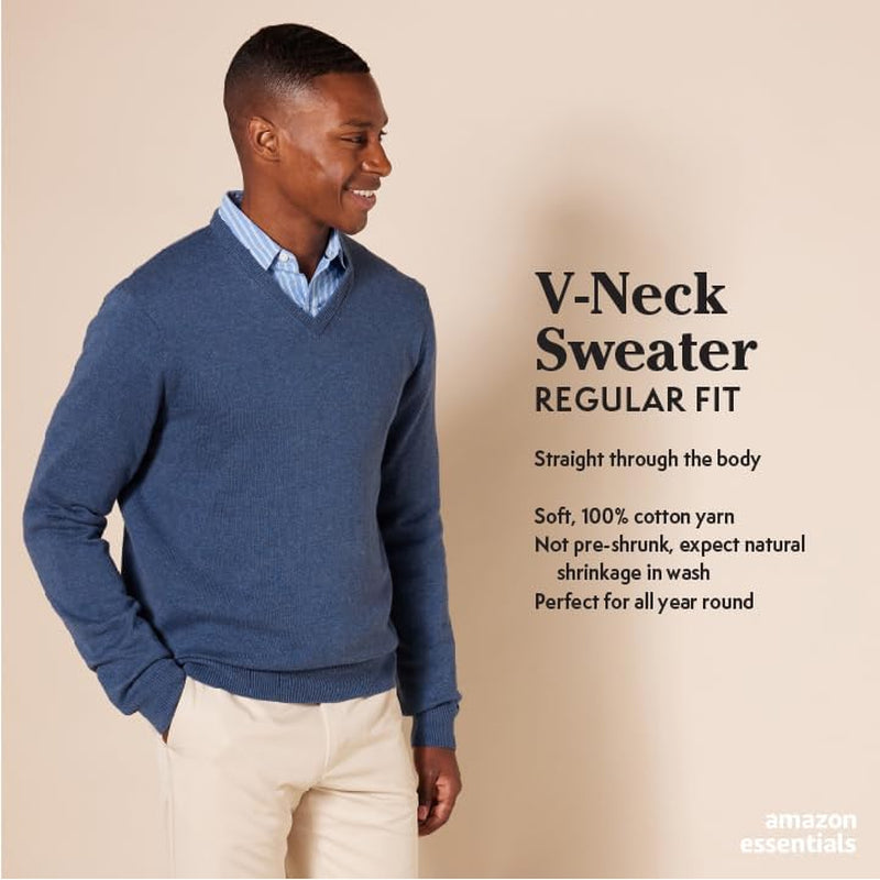 Men's Classic V-Neck Sweater 