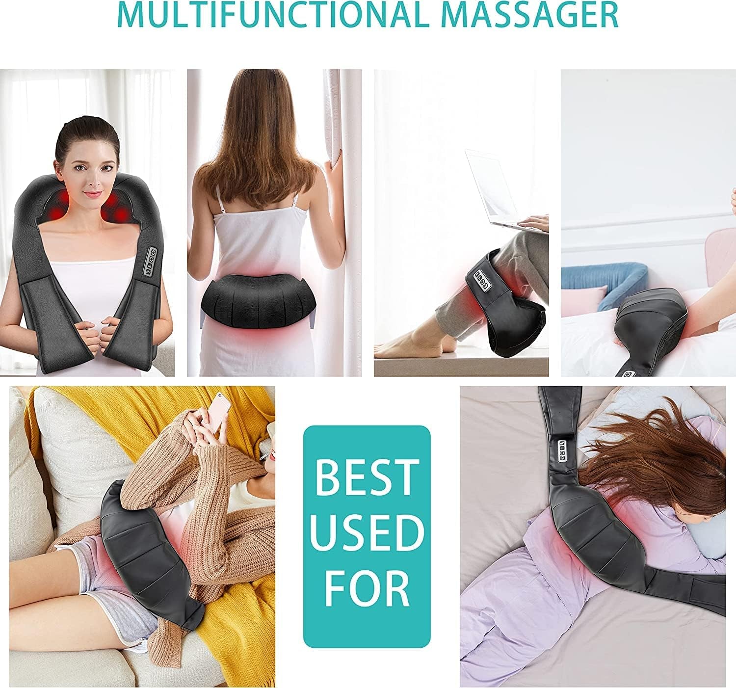 TensionThaw Cordless Back and Neck Deep Tissue Massager