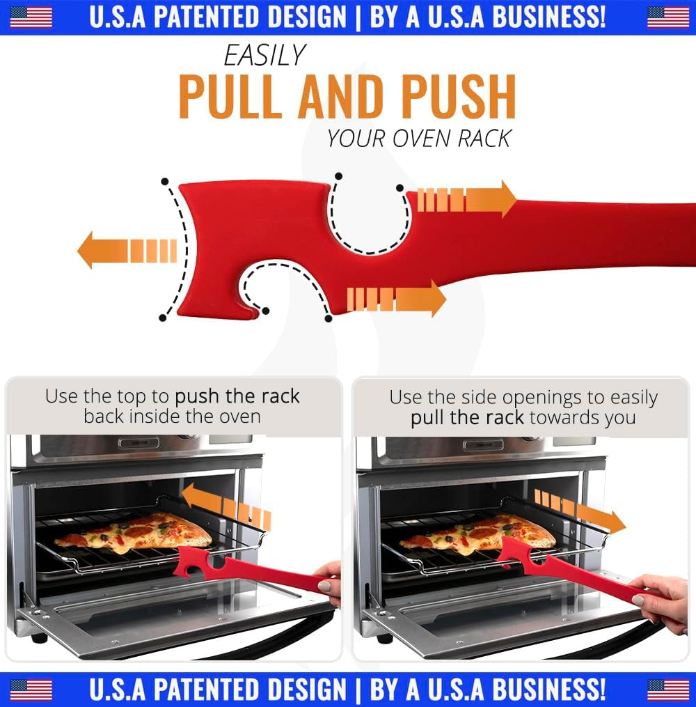  FlexiGrip Silicone Oven Rack Push / Pull Tool 