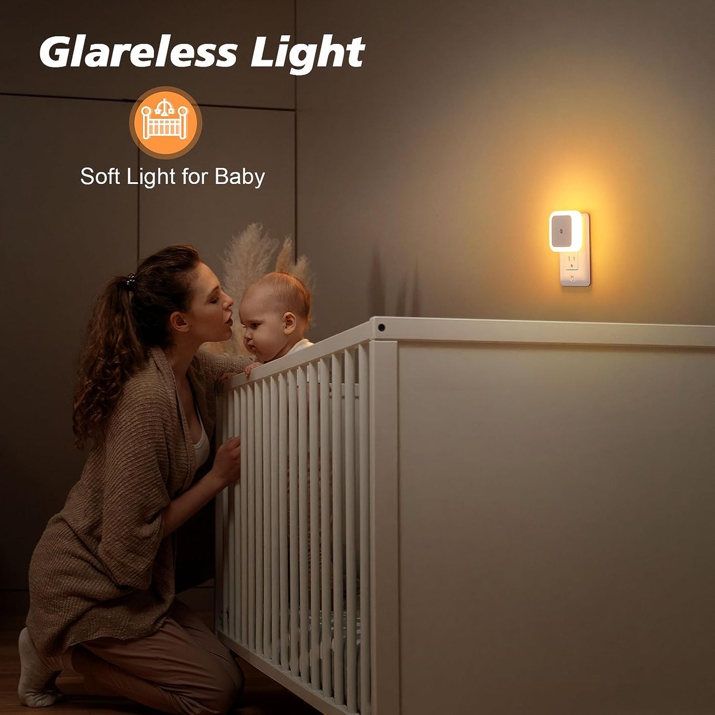 GlowGuard Bedroom/Hallway Night Light