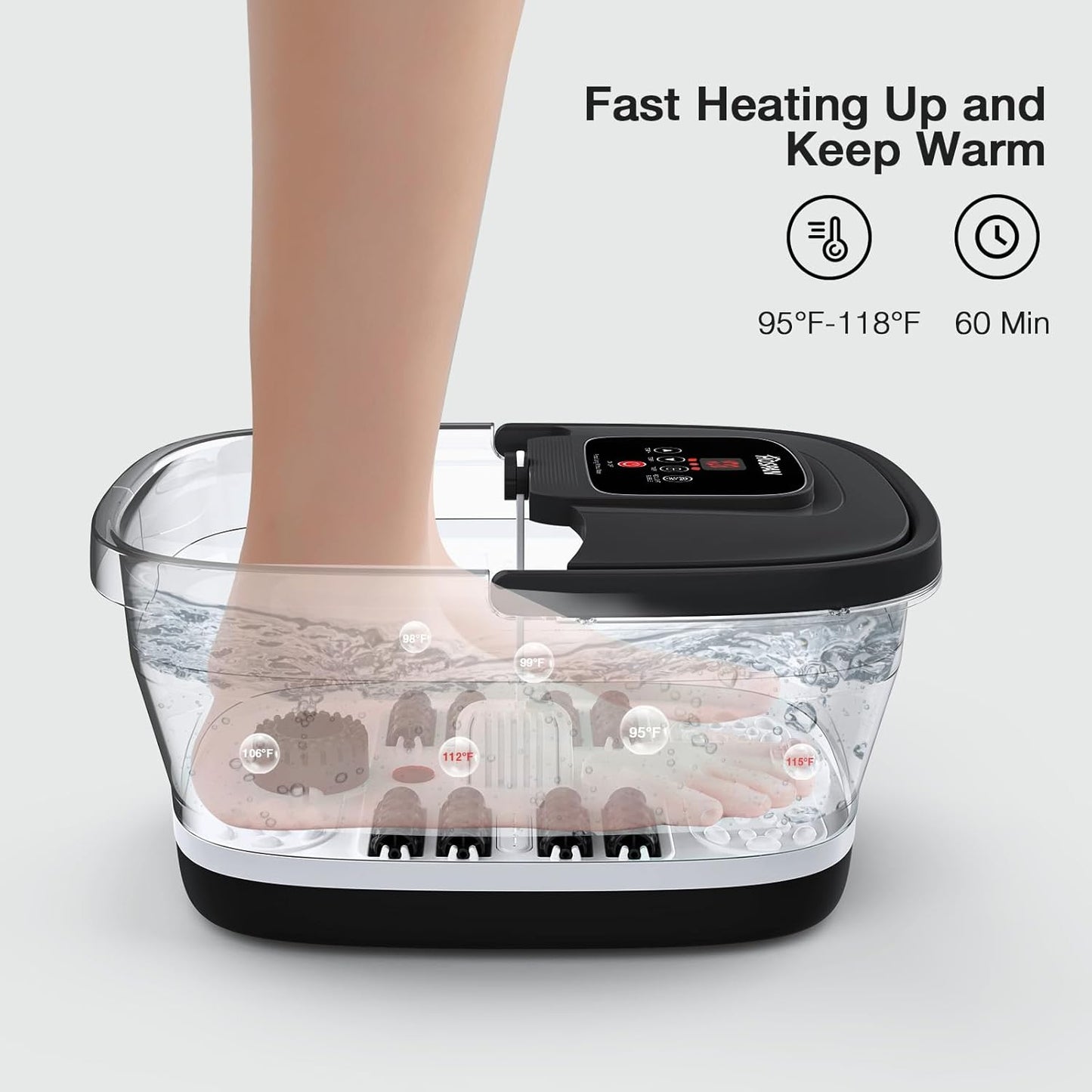 SoleSoothe Collapsible Aqua Foot Spa 