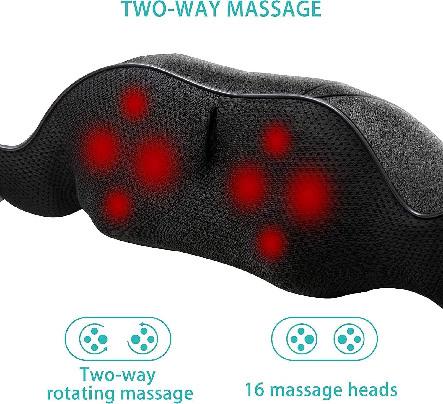 TensionThaw Cordless Back and Neck Deep Tissue Massager