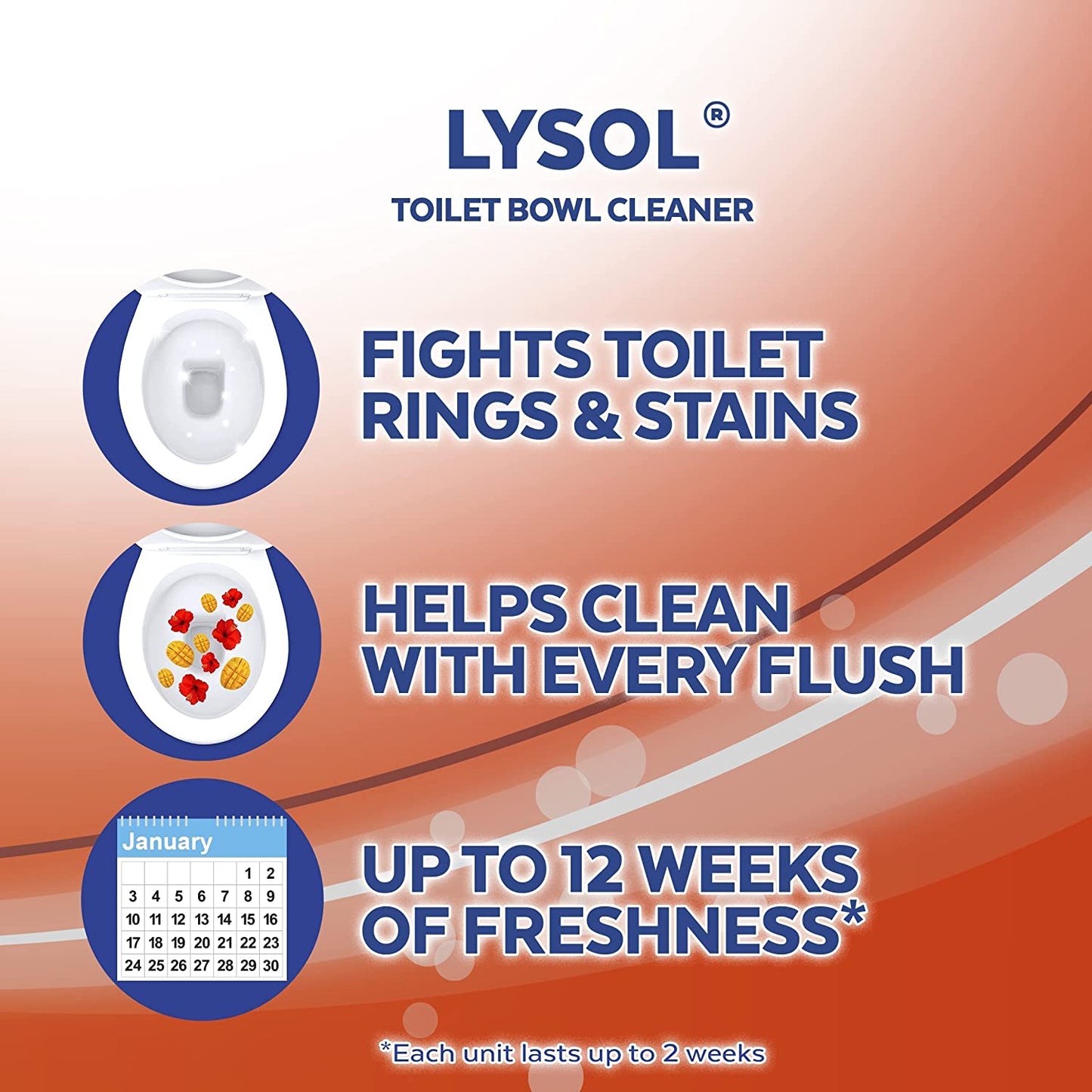 SparkleFlush Toilet Bowl Cleaner & Refresher 